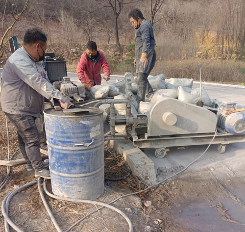 武宣路面下沉注浆